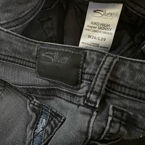 Women’s High Waist Super Skinny Jeans ( 26 ) - Picture 3 of 5